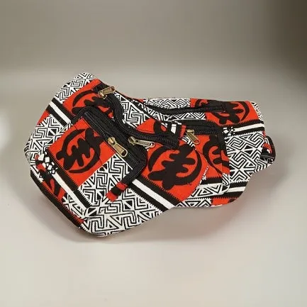 African Print Crossbody Bag