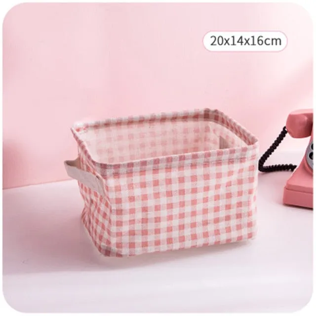 Jewelry Scarf Socks Storage Basket Bags
