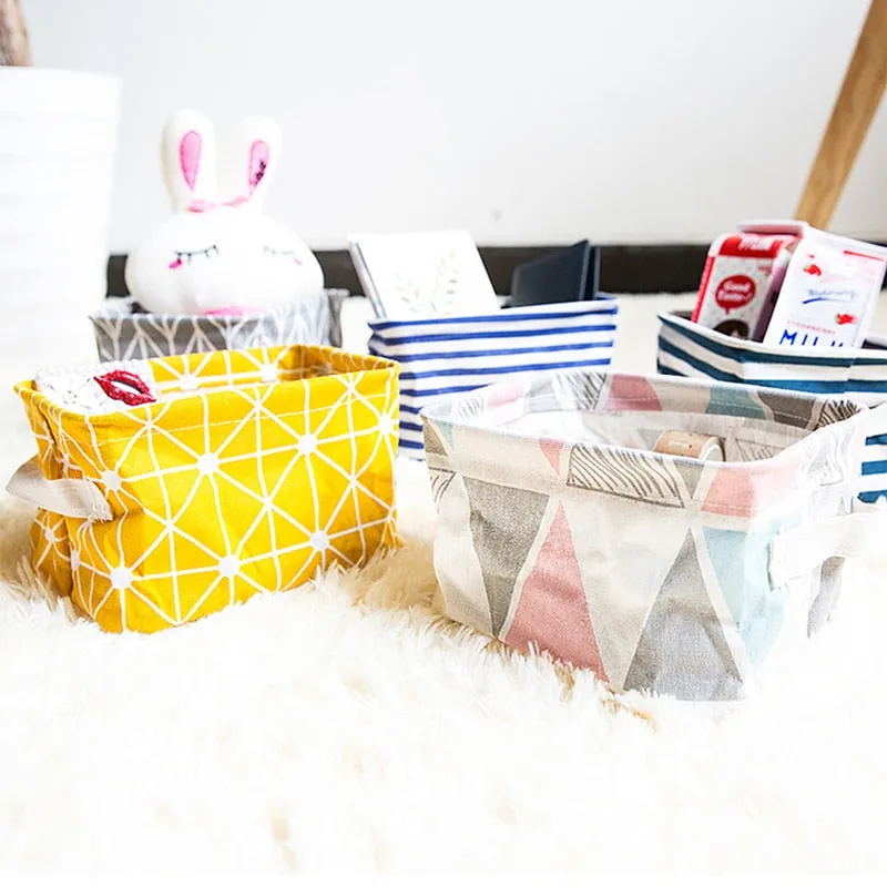 Jewelry Scarf Socks Storage Basket Bags