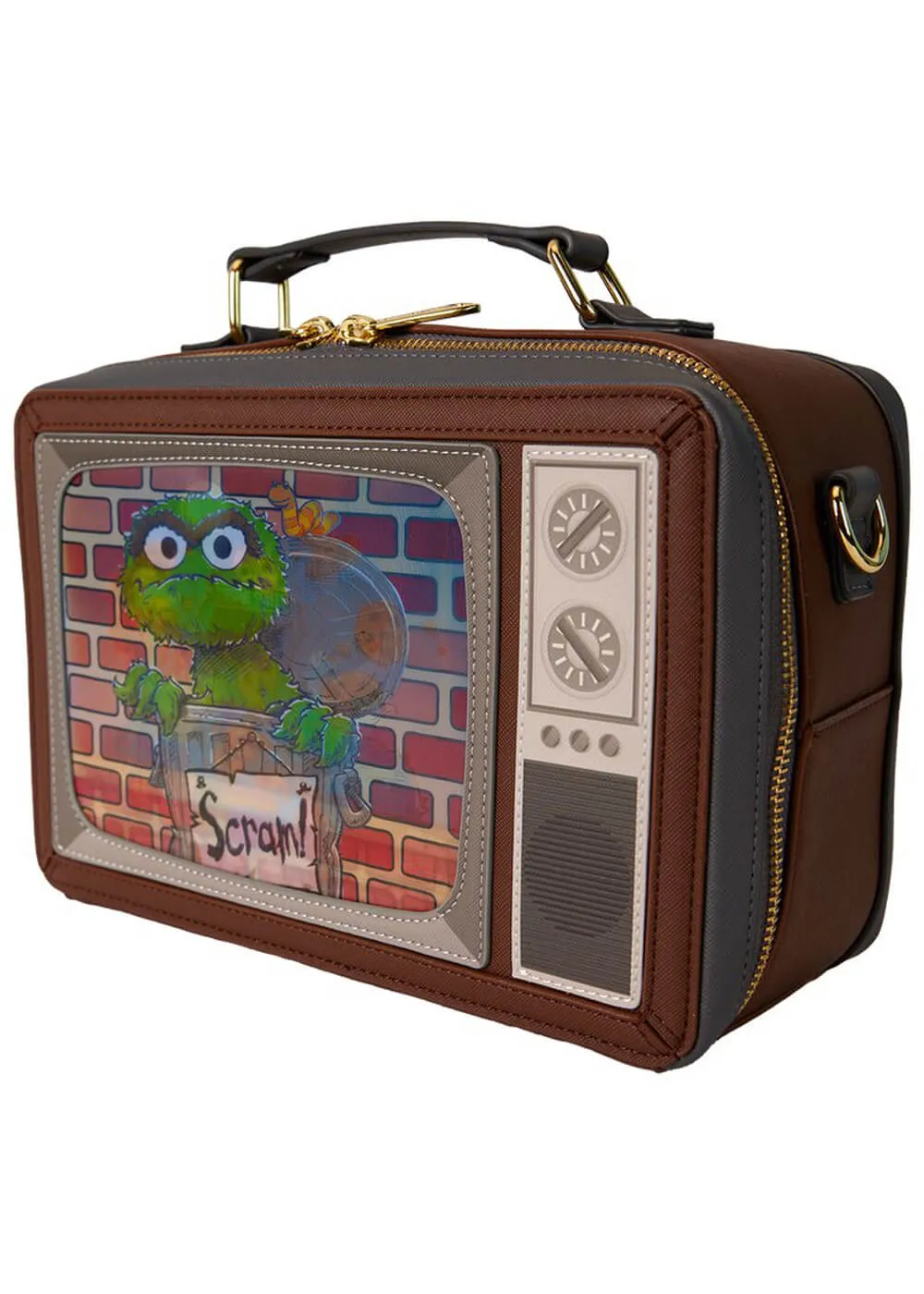 PRE-ORDER Loungefly Sesame Street Lenticular TV Crossbody Bag