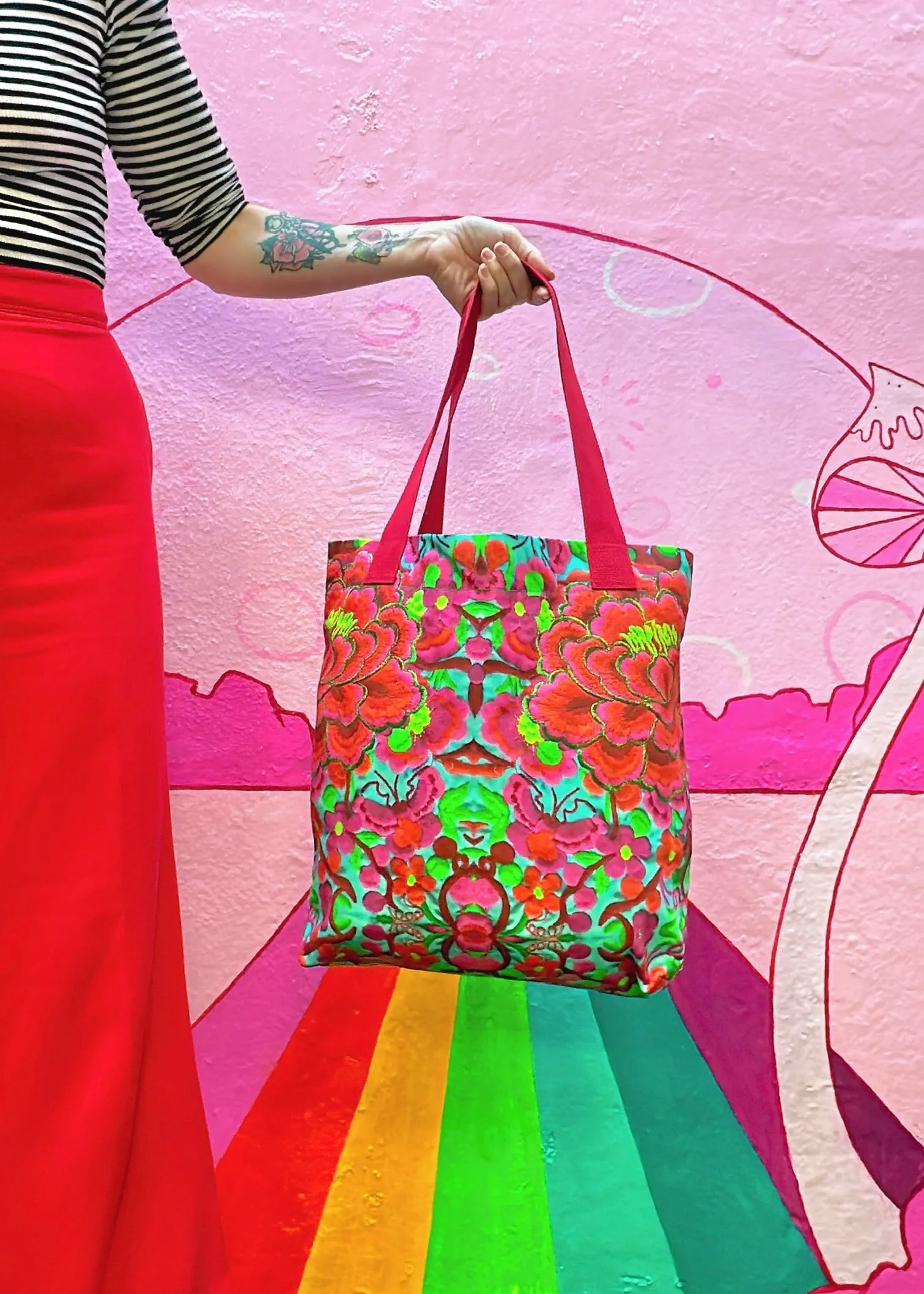 Tote Bags in Folklorico