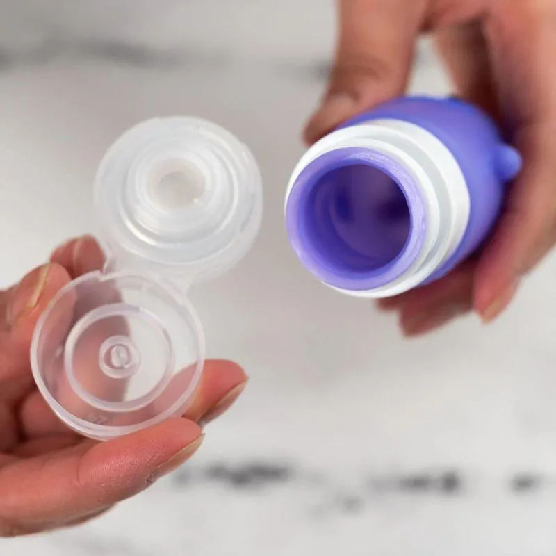 Yumbox Funny Monsters - Silicone Condiment Squeeze Bottles - Set of 3
